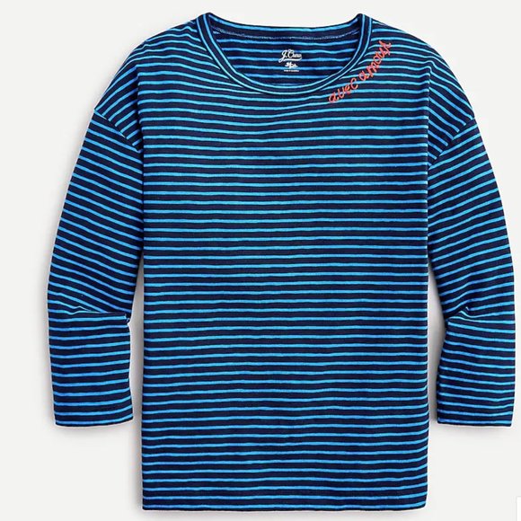 J. Crew | Avec amour T-shirt NWT (Sz S) - Picture 1 of 6